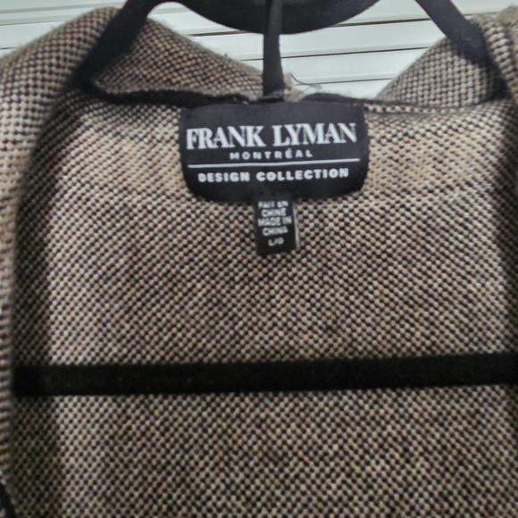 WOMENS FRANK LYMAN SWEATER JACKET (L) - Picture 2 of 7